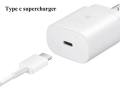 Quick Charger for Samsung A55 A54 A05 a05s A15 s23fe A14 A54 A34 A13 A23 A33 A53 a52s A52 A73 S23 s24ultra S22 ultra S21 S21 + s21ultra note10 charging head + Super PD super fast charge 25W Adapter Type-C to Type-C. 