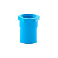 SCG pipe clamp/straight joint/three-way joint/elbow 45/elbow 90/straight joint-inner thread-outer thread/blue cover size 1-1/2 "2. 