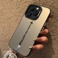 Travel-Inspired Airplane Route Design Case for iPhone 15 14 13 12 11 Pro Max XS X XR 7 8 15 Plus SE 2022 Shockproof Bumper Cover. 
