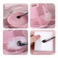 Multifunctional cosmetic brush box cleaning sponge cleaning dry people lazy quick change color scrubber brush brush blush eye shadow cleaning tools. 