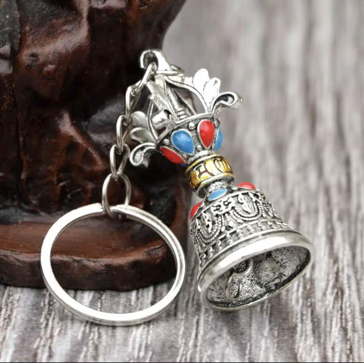 Sliver%20Gold%20Bell%20Key%20Ring%20with%20Beads%20Keyring%20/Keychain/Keyholder%20-%20Image%206