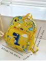 Children's Cartoon Dinosaur Unicorn Backpacks For Teenager Cute Kindergarten Schoolbag Waterproof Book Bag Boys Girls Animal Bag. 