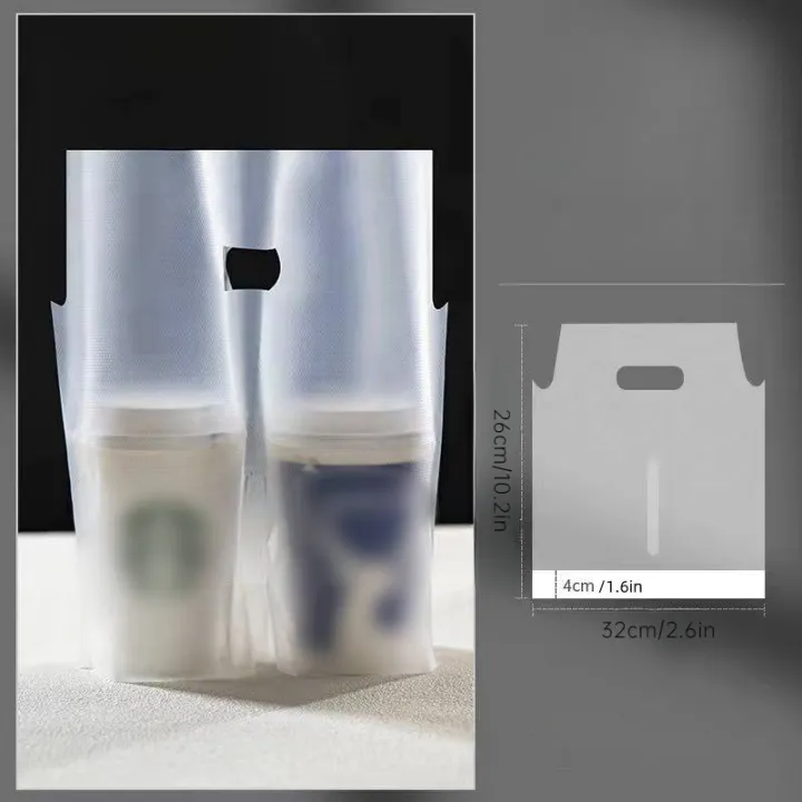 50pcs%20Single%20and%20Double%20Cup%20Milk%20Tea%20Packaging%20Bags%20Frosted%20Transparent%20Disposable%20Beverage%20Plastic%20Bags%20Coffee%20Takeout%20Tote%20Bag%20-%20Image%206