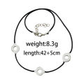 Anime Uchiha Itachi Necklace Cosplay 3 Loops Necklace Women Choker Kolye Gift Men Prop Jewelry. 