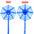 15Pcs Fun Kids Birthday Party Favor Mini Sticky Spider Web Toy Bag Giveaway Pinata Filler Halloween Carnival Party Supplies.