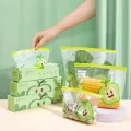 Reusable Zip Lock Bag Food Grade Transparent Storage Bag With Zipper Sealing Plastic Container Travel Freezer Camping Kitchen. 