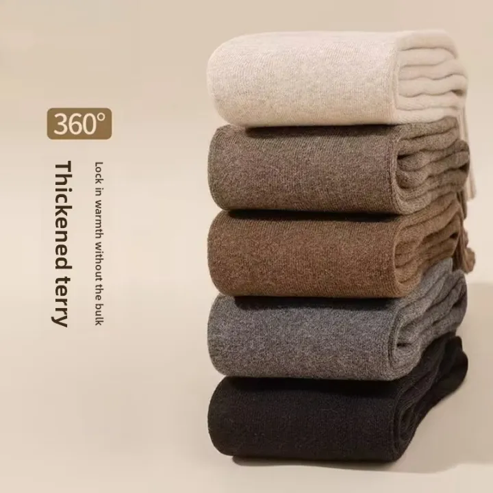 2%20Pairs%20Knee%20High%20Socks%20for%20Women%20Winter%20Thick%20Warm%20Fleece%20Lined%20Over%20Knee%20Stockings%20Long%20Socks%20-%20Image%204