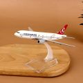 Turkish Airlines B777 Diecast Airplane Model 16cm | 1:400 Metal Aircraft Model Toy | Premium Decoration & Collectible. 