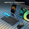 Slim Wireless Keyboard Mouse For iPad Xiaomi Samsung Huawei Phone Tablet Bluetooth-compatible Keyboard For Android IOS Windows. 