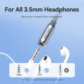 Vention DAC Lightning to 3.5mm female Earphone Adapter Aux Cable Lightning to 3.5 Audio Cables for iPhone 14/13 Pro iPod iPad. 