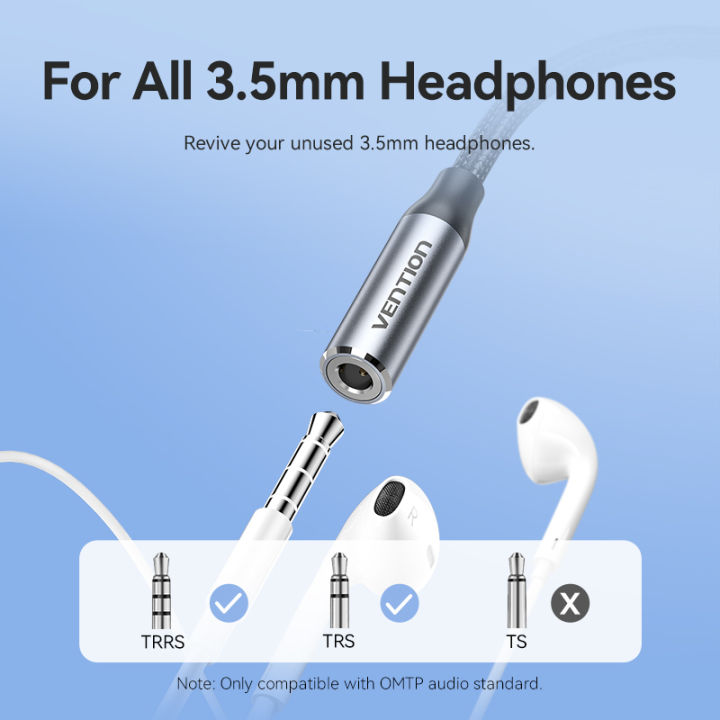 Vention%20DAC%20Lightning%20to%203.5mm%20female%20Earphone%20Adapter%20Aux%20Cable%20Lightning%20to%203.5%20Audio%20Cables%20for%20iPhone%2014/13%20Pro%20iPod%20iPad%20-%20Image%205