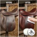 Professional Leather Saddle Soap Cleaner&Conditioner,Leather Care Balm for Riding Saddles,Prevents Cracking,Keeps Leather Soft. 