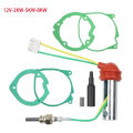 Car Air Diesel Gasket Ceramic Glow Plug Kit For 12V 2KW 5KW 8KW Chinese Diesel Heater Parking Heating Ignition Plug Kit. 