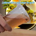 50PCS Disposable Plastic Cups with Lids for Ice Coffee Cold Drinks Plastic Cups Home Restaurant Drink Shop Party Picnic Party. 