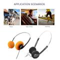 1pc Retro Nostalgic Headsets  Vintage Wired Headphones Classic Comfortable Earmuffs HiFi Noise Isolating Gaming Music Headsets. 