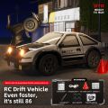New product AE86 Mini Desktop Remote Control Car 1:64 Drift Racing 2.4G Full Scale Throttle RC Boys Remote Control Toy Car.