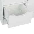 BM-MART Cabinets: 23.6'' W x 31.5'' H x 11.8'' D Free-Standing Bathroom Cabinet. 