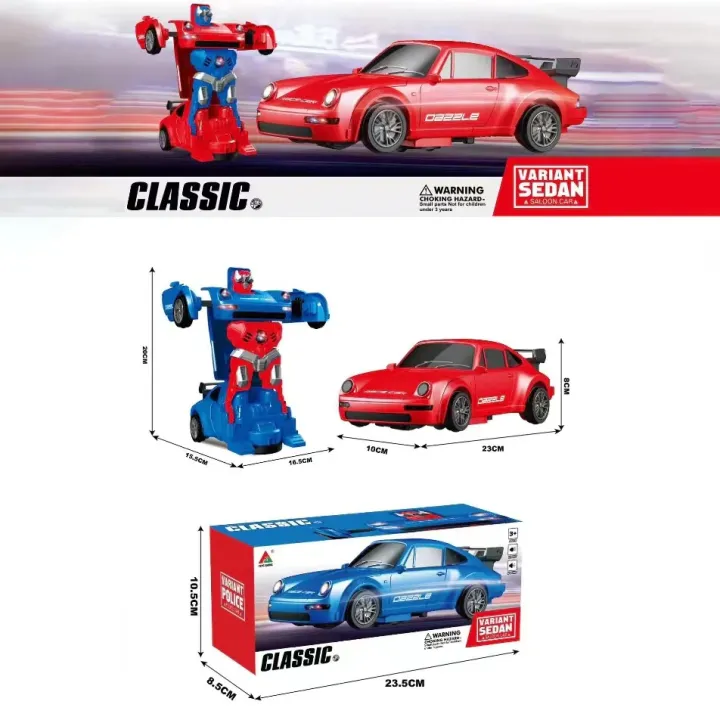Car toy car robot transformation toy boy 360 degree car toy boy (ready to ship)