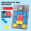 AI Huarong Road Magnetic Suction Block Sliding 500+ Levels Puzzle Toys Logical Thinking Training Brain-burning Board Game Toys. 