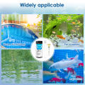 100 Pcs 9-IN-1/7-IN-1 Aquarium Test Strips Fast Accurate Fish Tank Test Kit with Test Tube Water Quality Monitor pH Test Strips. 