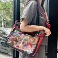 New Original Subculture Punk Goth Hottie Ulzzang Ita Bag Street Trend Ladies Large Capacity Y2K Tote Bag Fashion Shoulder Bag. 