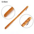 Hanging Shoe Horn Extra Long Handle Easy Remover Shoehorn Lifter Easy on Off Wooden Seniors Put on Shoes Tools. 