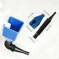 No Spill Funnel Oil Change Tool Motor Workshop Accessories Car Automotive Fuel Treatment Replacement Special Engine Coolant Auto. 