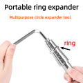 Rotary Ring Sizer Adjuster Handheld Stretcher Expander Tool - Professional Durable Metal Forming for DIY Jewelry Making Repair. 