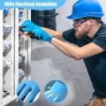 Electrician Gloves,400V Voltage Resistance Insulated Work Gloves,360° Insulation and Waterproof Gloves,Flame Retardant Insulation Safety Gloves,Insulating Gloves,Flexible and Anti Slip.