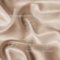 1pc Boost Beauty Sleep Silky Satin Pillowcases: Cooling, Hair and Skin-Friendly, Easy-Care. 