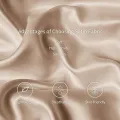 1pc Boost Beauty Sleep Silky Satin Pillowcases: Cooling, Hair and Skin-Friendly, Easy-Care. 