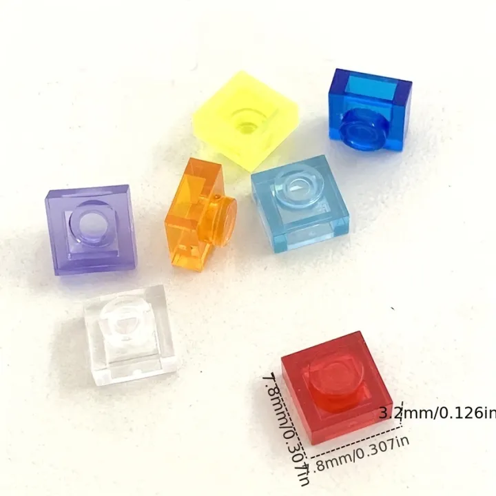 100pcs%20Transparent%201X1%20Dot%20Thin%20Brick%20Small%20Particles%20Building%20Blocks%20Transparent%20Parts%20Two-Dimensional%20Code%20Educational%20Childre%20-%20Image%202