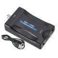 BNC to HDMI-Compatible Converter Coaxial Adapter Connector BNC Audio Input HDMI 1080P/720P Output for TV/Camera/DVR/Projector. 