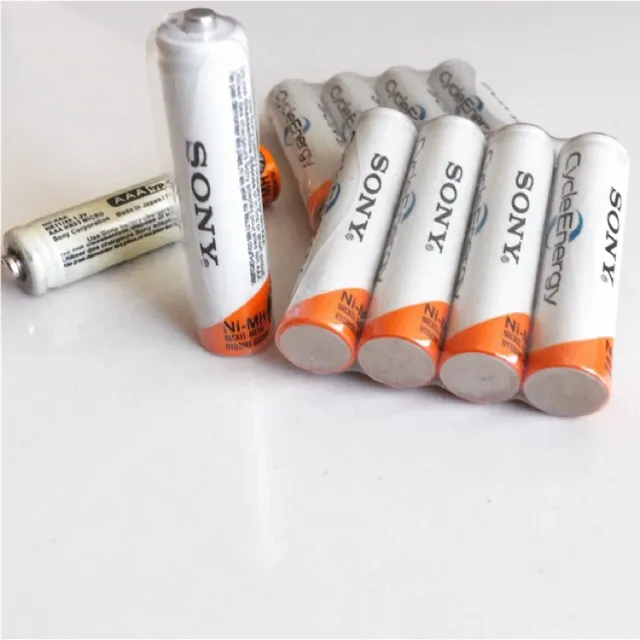SONY Rechargeable Cells 4 small cell (Clock and Toys Cells) charging ...