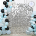 1x2M Square Balloon Curtain – Birthday Party Backdrop, Wedding Decor, Anniversary Surprise  & Event Arrangement Supplies. 