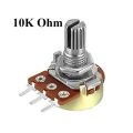 1 Pcs 10K ohm Variable Resistors Rotary Potentiometer 3 Pin Mono Volume Control. 