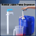 1 Piece Hand Fuel Pump Manual Liquid Transfer Pump Backflow Prevention Pump Oil Liquid Hand Transfer. 