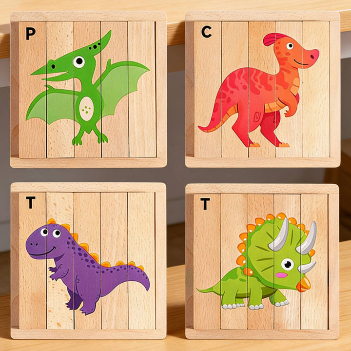 Wooden%20Puzzle%20Toy%20for%20Kids%20Jigsaw%20Forest%20Animal%20Dinosaur%20Traffic%20Educational%20Toddler%20Learning%20Playtime%20Birthday%20%20Boy%20Girl%20-%20Image%207