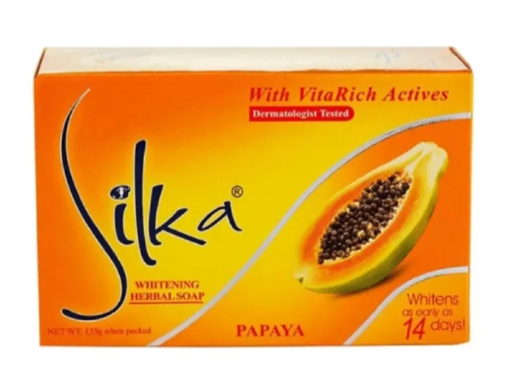 Silka%20Herbal%20Soap%20Whitening%20Papaya%20135g%20-%20Image%202