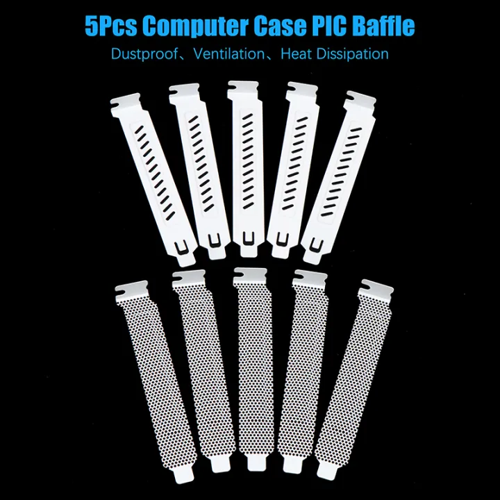 5Pcs%20Desktop%20Computer%20Host%20Chassis%20PCI%20Cooling%20Dust%20Filter%20Baffle%20PCI%20Slot%20Cover%20Board%20PC%20Computer%20Case%20Ventilation%20Baffle%20Net%20-%20Image%202
