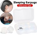 Soft Noise Cancelling Silicone Gel Earplugs for Sleeping Airplane Reusable Moldable Waterproof Swimming Ear Protection Ear Plugs. 