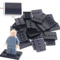 50PCS City Figures Stand 3X4 Dots Base Plate With 4 Knobs Display Holder DIY MOC Building Blocks Accessory Bricks Parts 88646.
