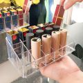 Makeup Organizer Clear Lipstick Storage Box 12/18/36 Grid Lipstick Nail Polish Display Stand Holder Lipstick Case Shelf Storage. 