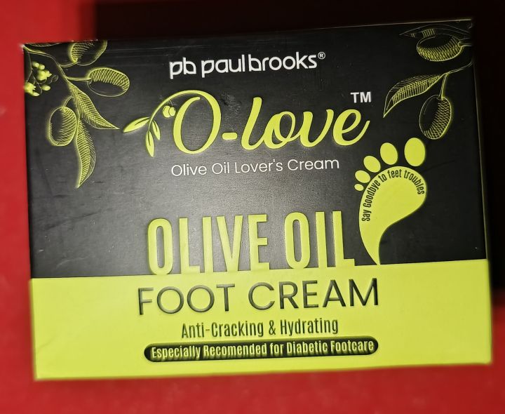 OLIVE OIL FOOT CREAM ANTI- CRACKING & HYDRATING