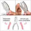 Cute Single Hole Puncher Scrapbooking Paper Punches Kawaii Star Heart Circle Hole Punch DIY Craft Shape Cutter Perforator 2024. 
