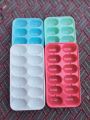 Set of 3, Ice Cube Tray Plastic Ice Tray Sakura Star Heart Shape. 