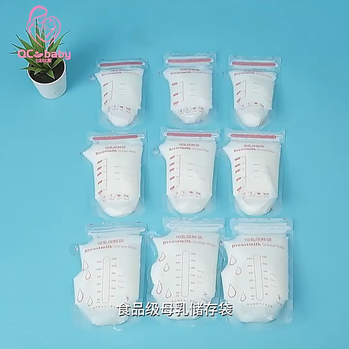 Breast Milk Collector Bag 100ml /250ml -2pcs / 1box