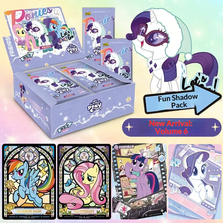 KAYOU%20My%20Little%20Pony%20Friendship%20Eternal%20Fun%20Pack%20(6th%20Edition)%20Genuine%20Rich%20Rare%20Collection%20Card%20Collection%20Album%20-%20Image%202