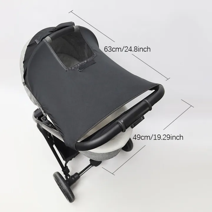 Universal%20Baby%20Stroller%20Accessories%20Sun%20Shade%20UV%20Protection%20Sunshade%20Carriage%20Canopy%20Cover%20for%20Prams%20Infants%20Car%20Seat%20Sun%20Visor%20-%20Image%206