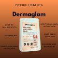 Dermaglam Melting Collagen Masks Infused with Collagen And Hyaluronic Acid. 